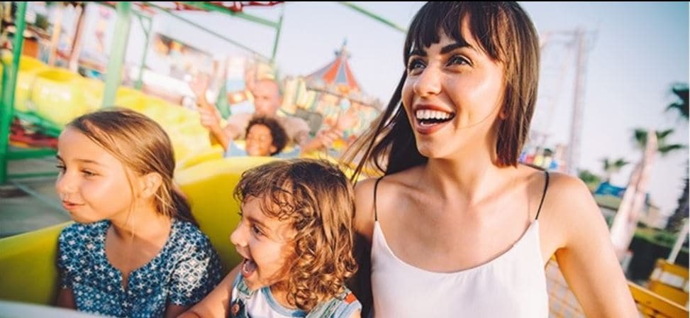 Woman working on a tablet