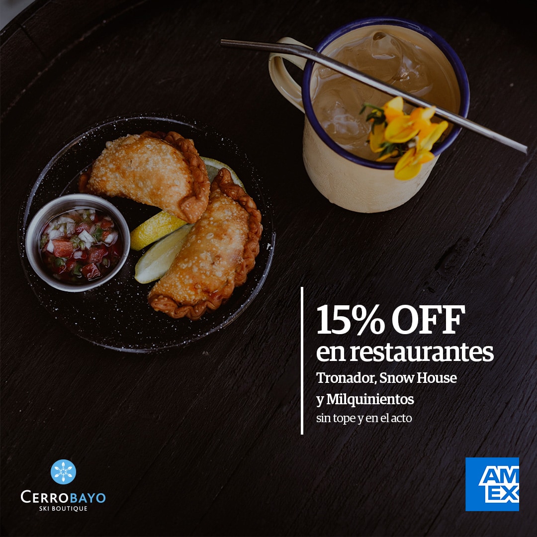 15% OFF EN RESTAURANTES PARTICIPANTES