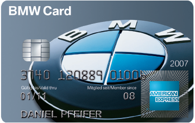 Die BMW Card von American Express