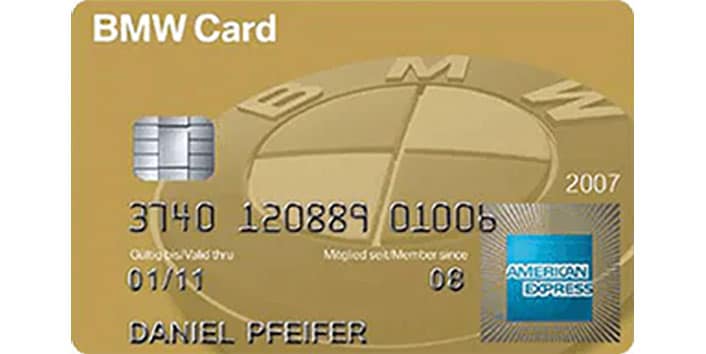 Jetzt BMW Card Gold beantragen