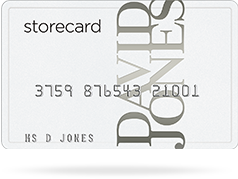 card david jones storecard
