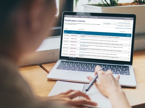   Card Member getting notified of account alerts