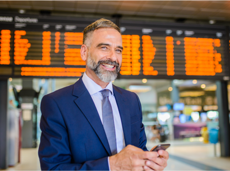  A Card Member exploring BTA connect