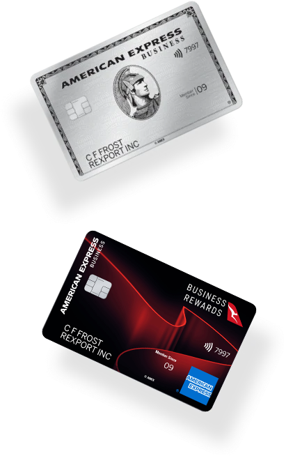  American Express Platinum Business Card
American Express Qantas Business Rewards
