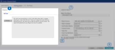 report builder frequency