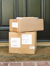 man on train platform