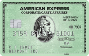 American Express®  Corporate Meeting Card