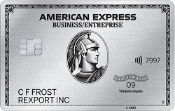Carte de Platine entrepriseMD d’American Express