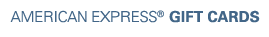American Express Gift Cards