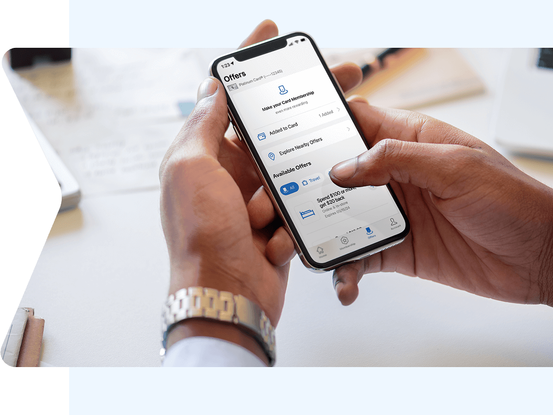 Close up of hands holding mobile device