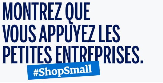 Share your love for small. #shopsmall