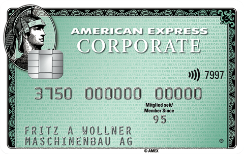 Amex Corporate Green