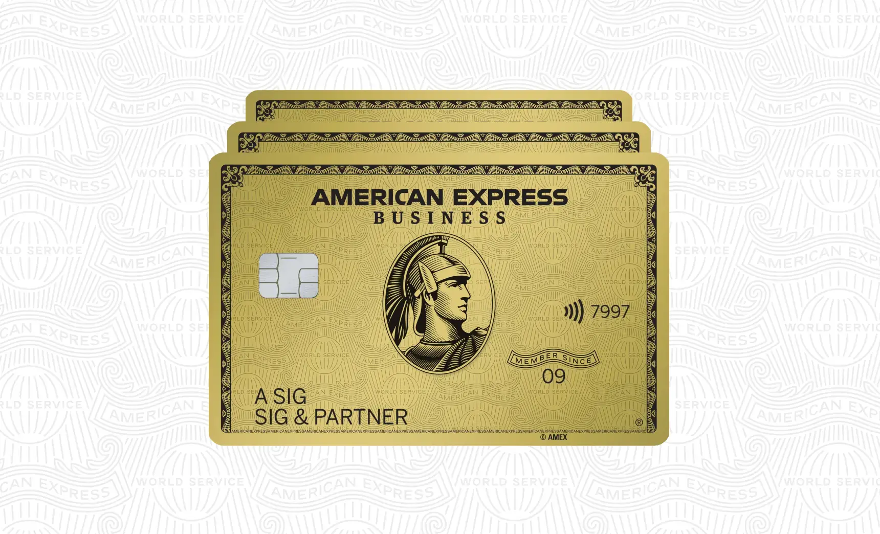 Mehrere Business Gold Cards