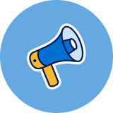 Icon mit Lautsprecher