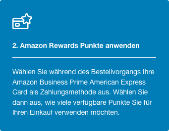 Rewards Punke einlösen