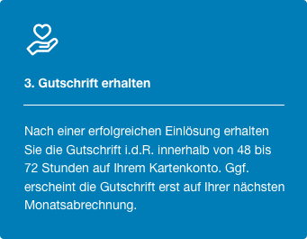 Rewards Punke einlösen