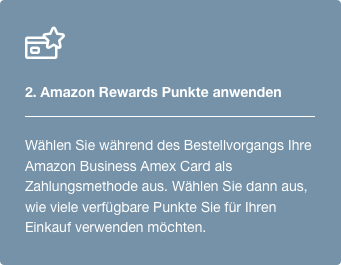 Membership Rewaards Punkte einlösen