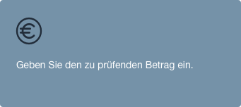 Verfügungsrahmen prüfen