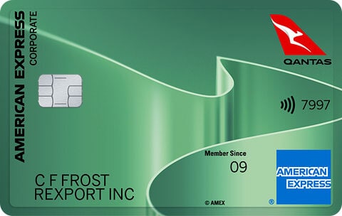qantas business card