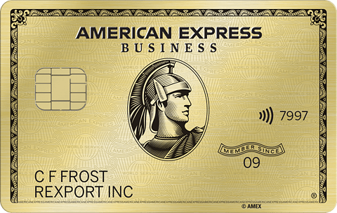 The American Express Gold Business Card