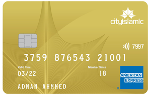 The City Islamic Gold American Express®  Card