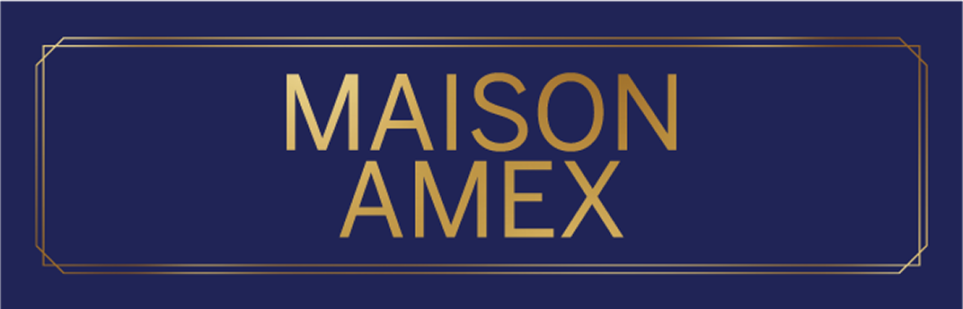 Image of Maison Amex text with border