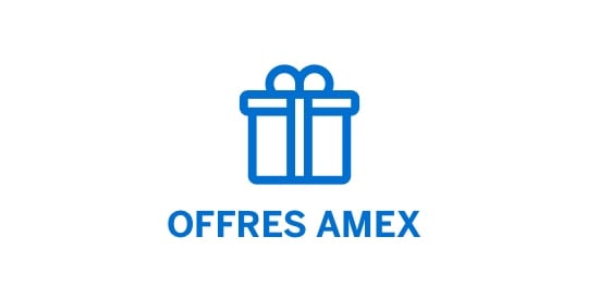 Inscrivez-vous dans le cadre des offres Amex 