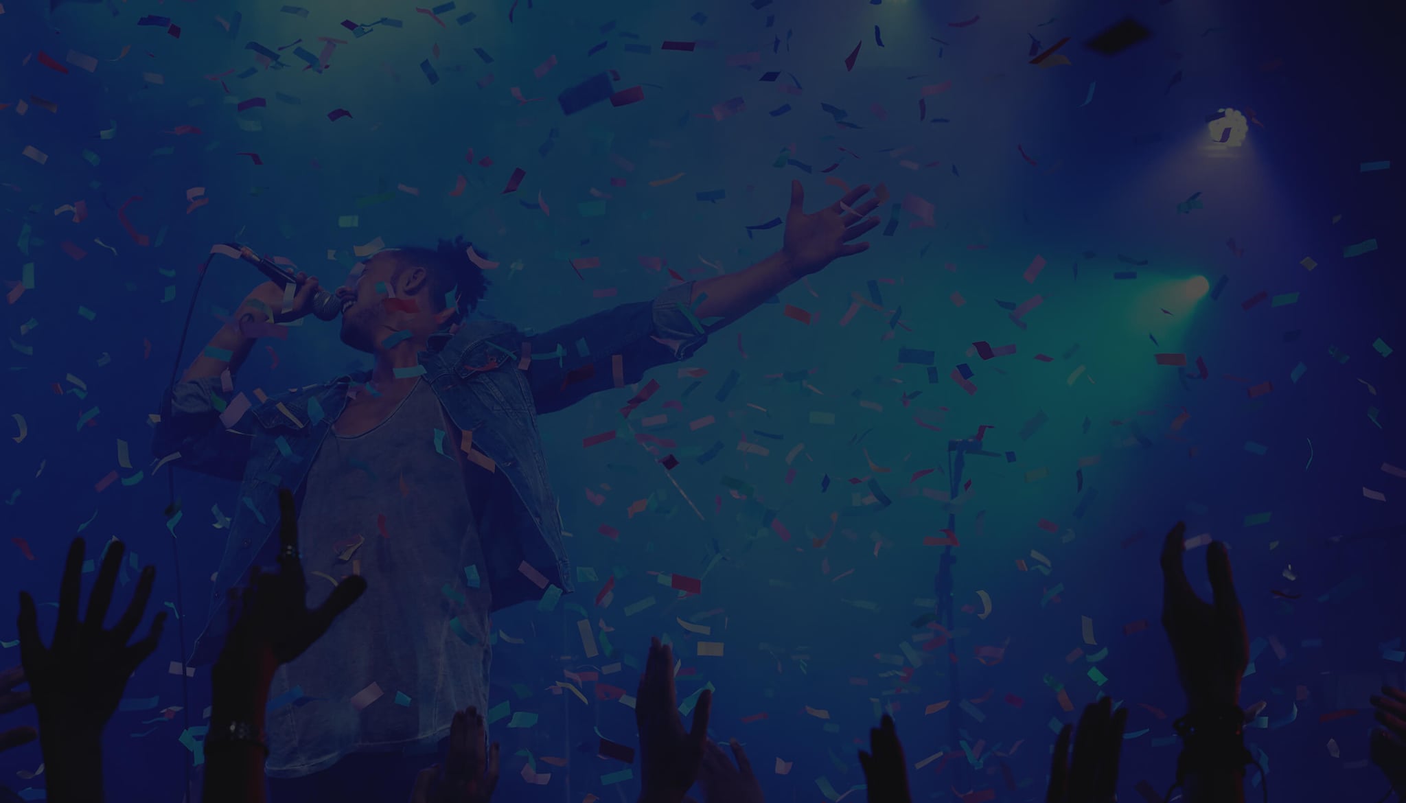 Close up of tennis court