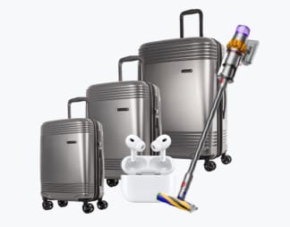 Selection of merchandise.