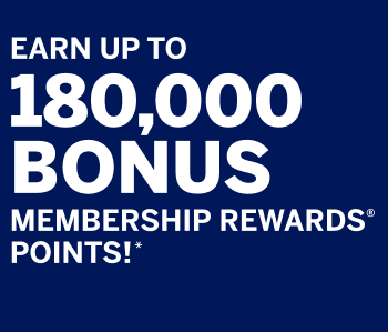 180k Bonus Points