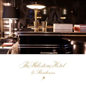 Milestone Hotel image and logo