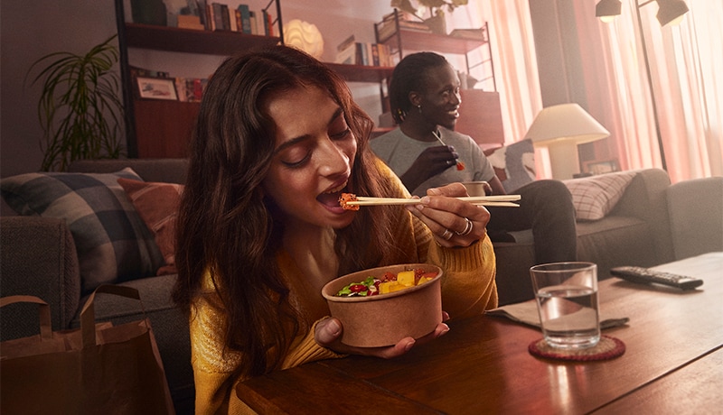 people adjusting their house