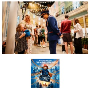 a zoomed in shot of a person wearing a racing suit and holding their racing helment