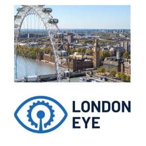 wide camera angle of the Roman Baths in Bath. Steam is coming off the water.