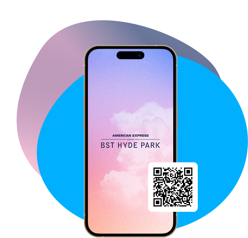 BST Hyde Park App on cell phone