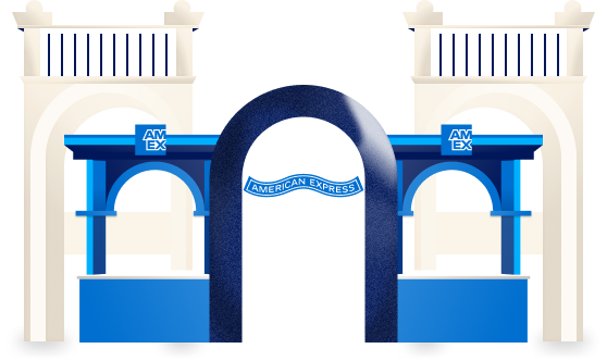 Amex Experience entrance at BST Hyde Park