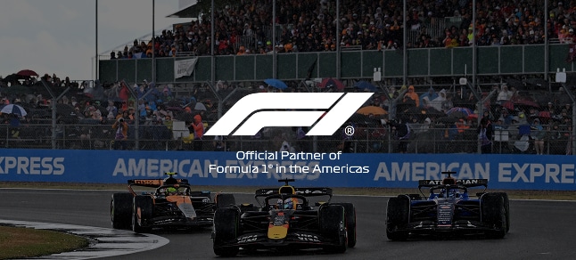 F1 Logo over F1 Track image