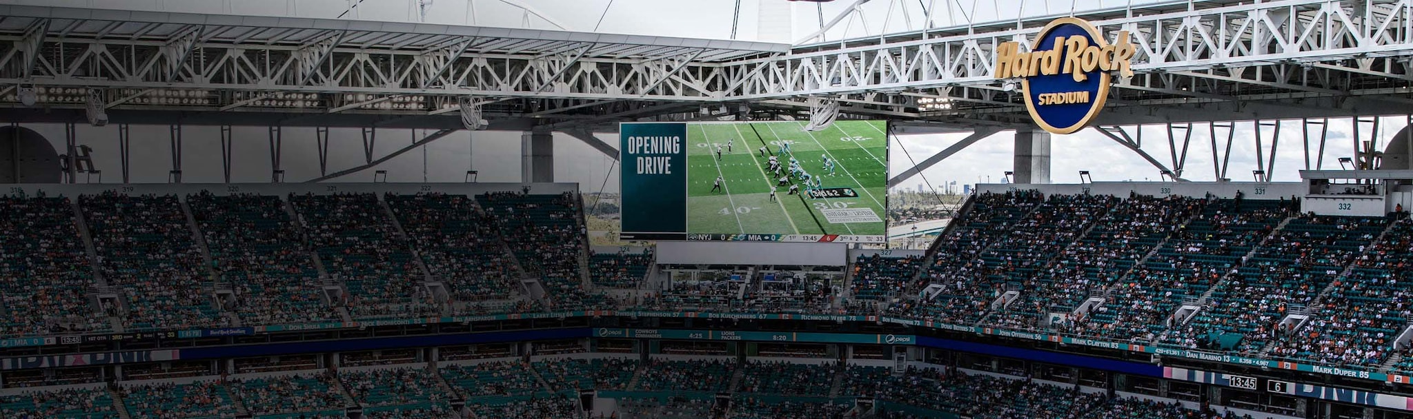 Image of Hard Rock Stadium stands