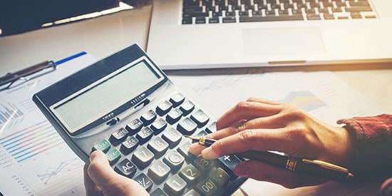 A man working on a laptop