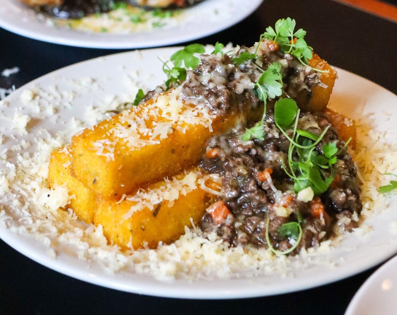 A food dish from the London Restaurant Festival