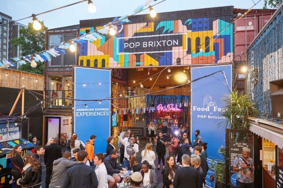 The entrance of the Food Fest Event