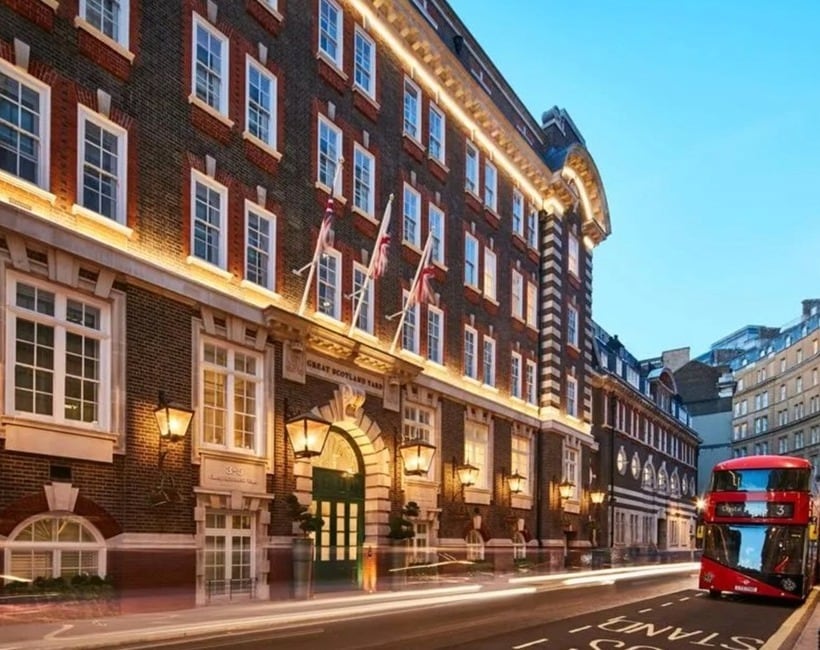 The Great Scotland Yard Hotel, part of The Unbound Collection by Hyatt.