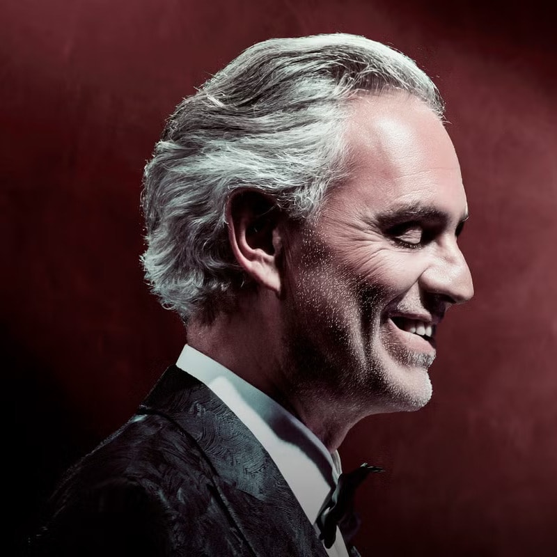 Portrait of Andrea Bocelli