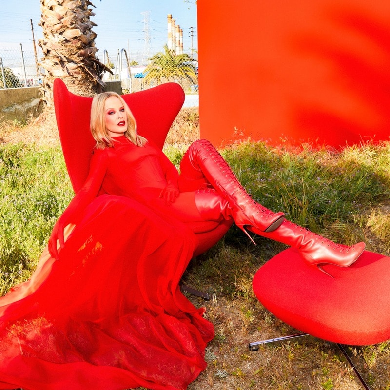 Portrait of Kylie Minogue