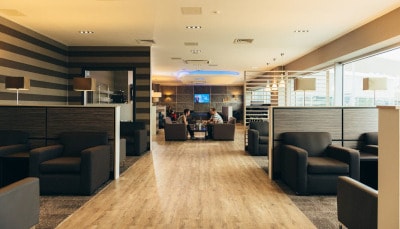 A Lounge at Edinburgh Airport