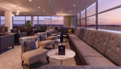 A Lounge at Gatwick Airport