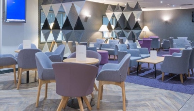 A Lounge at Manchester Airport