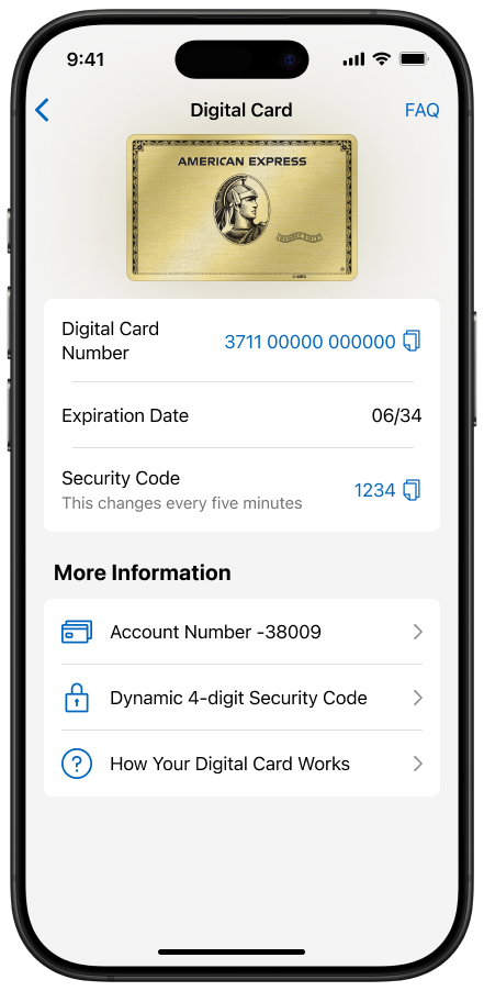 Activate your Digital Card