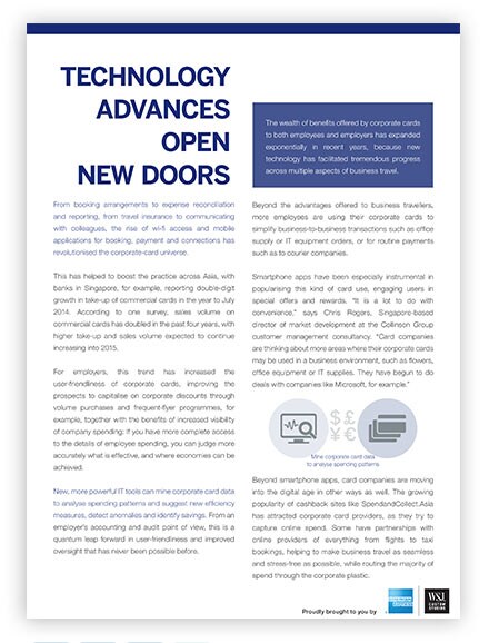 Technology Advances Open New Doors