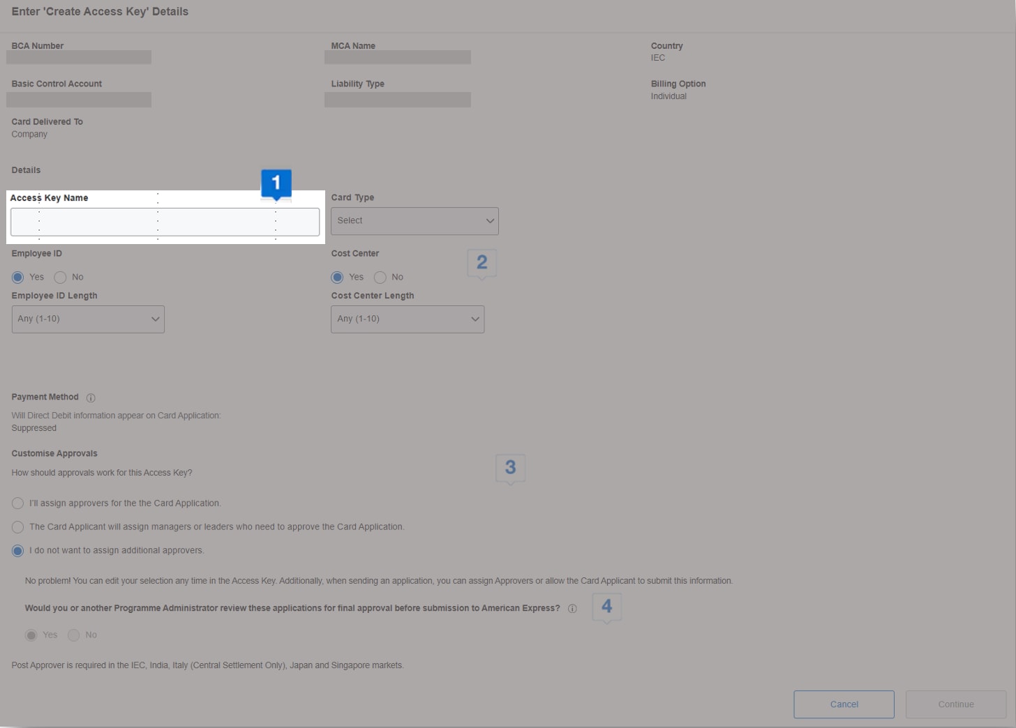 access key